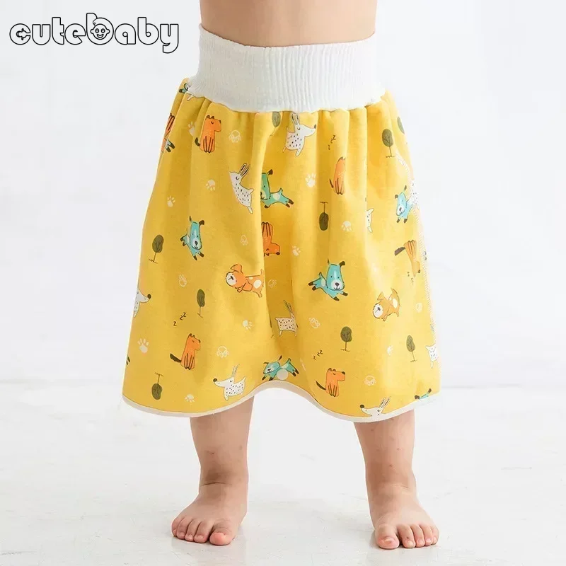 Baby Diaper Waterproof Skirt Infant Leak-proof Urine Training Pants Cloth Diapers Kids Nappy Sleeping Bed Potty Trainining Items