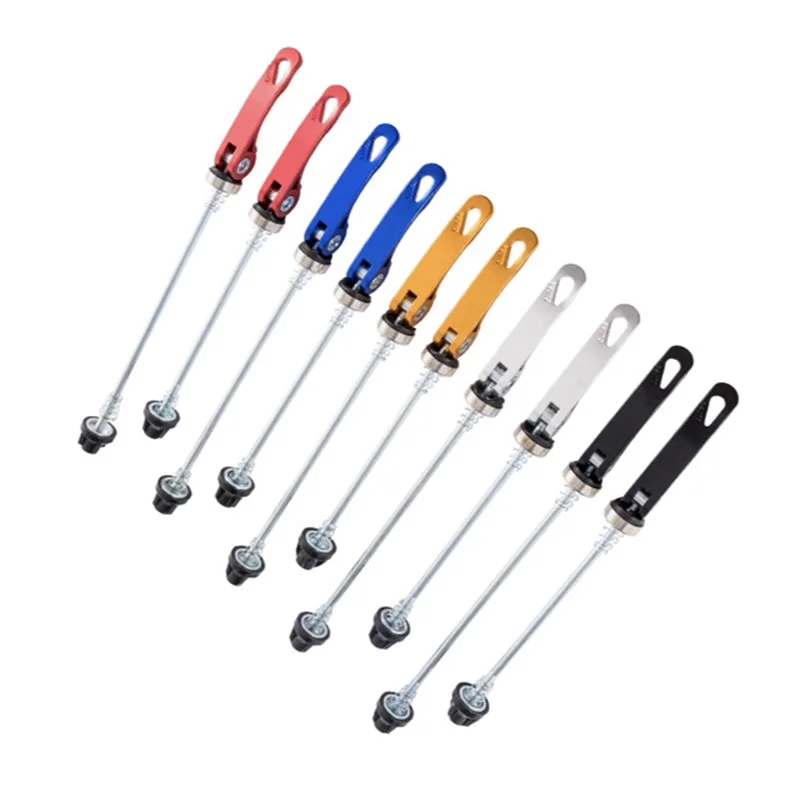 1 Pair Bicycle Quick Release 190*150mm Aluminum+Galvanized Iron Block MTB Hub Extended Quick Release Skewer Bike accessories