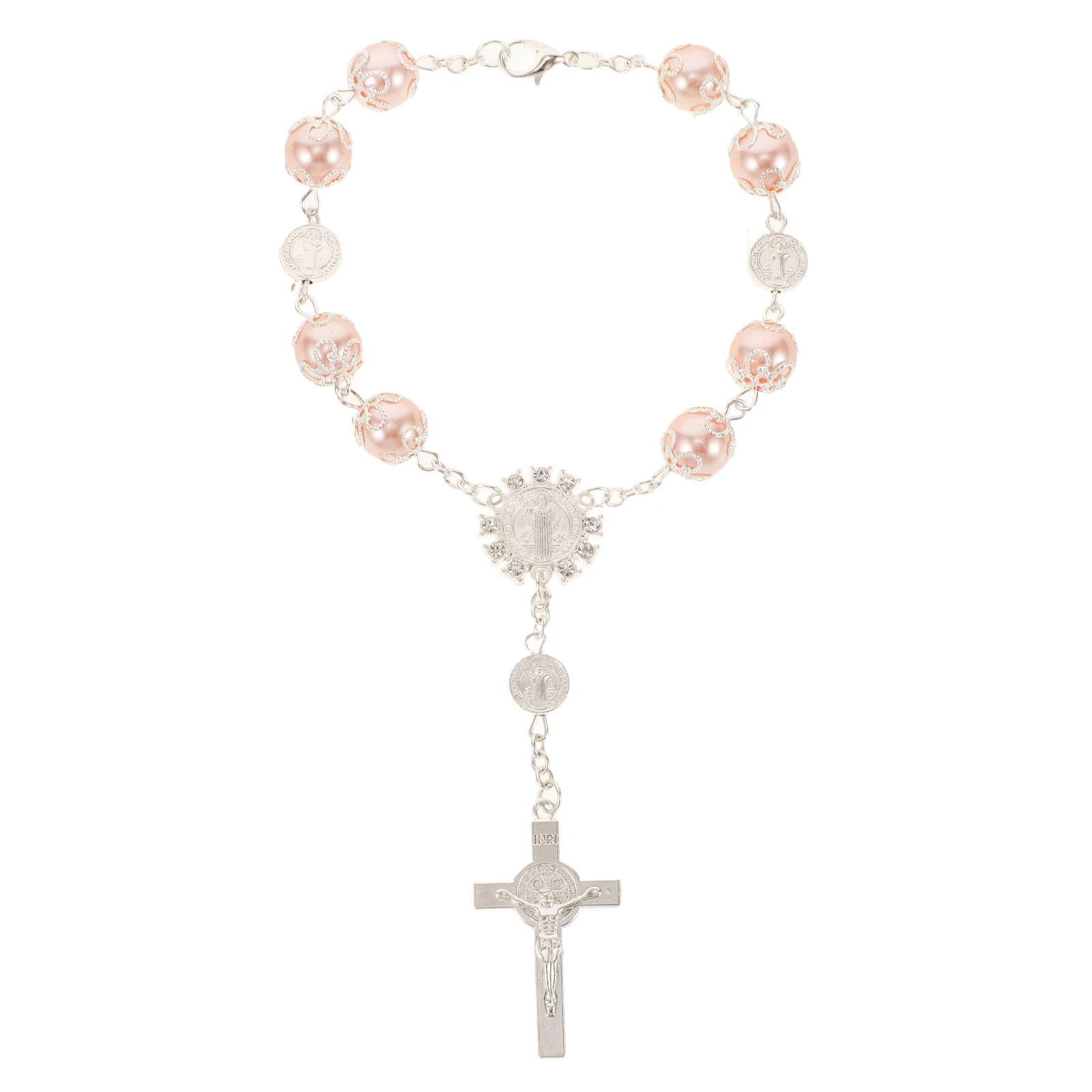 

Glass Pearl Car Mirror Hanging Charm Elegant Handcrafted Accessories For Women Interior Decor Stylish Pendant Rearview