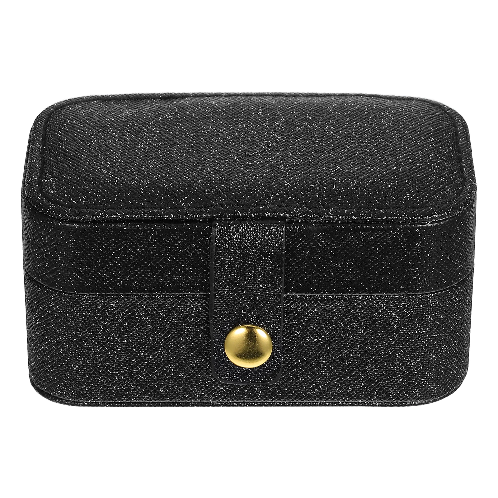 

Mini Travel Jewelry Box Earring Holder White Small Storage Case Portable Girls Ring Box Compact Sturdy Material