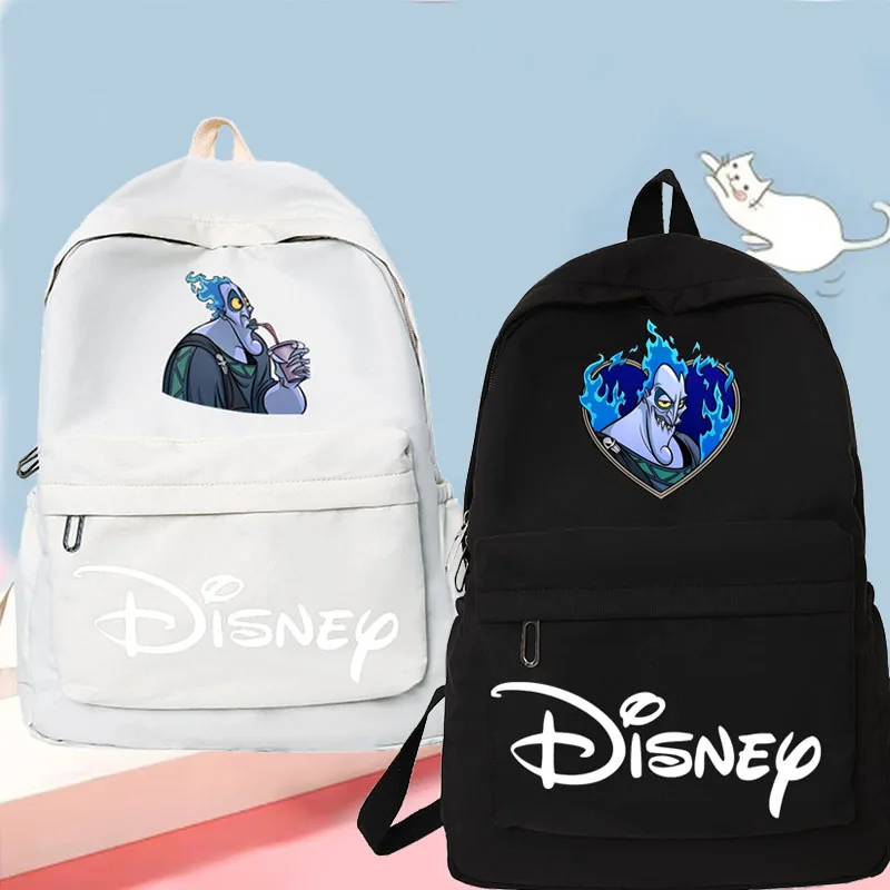 

Disney Hercules Hades Female Backpacks Teen School Bag for Girls Backpack Women Casual Bookbags Student Schoolbag Nylon Bagpack