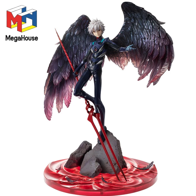 

Original Genuine Mega House Nagisa Kaworu NEON GENESIS EVANGELION Anime Figures Model Collection Statuette Ornamen Toy Gift