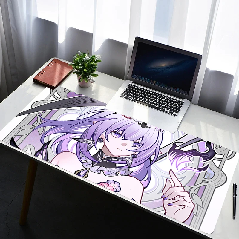 

Mouse Pad Laptop Rubber Extended Desktop Mat Computer Gamer Mousepad Gaming Accessories Keyboard Pad Honkai Star Rail Castorice