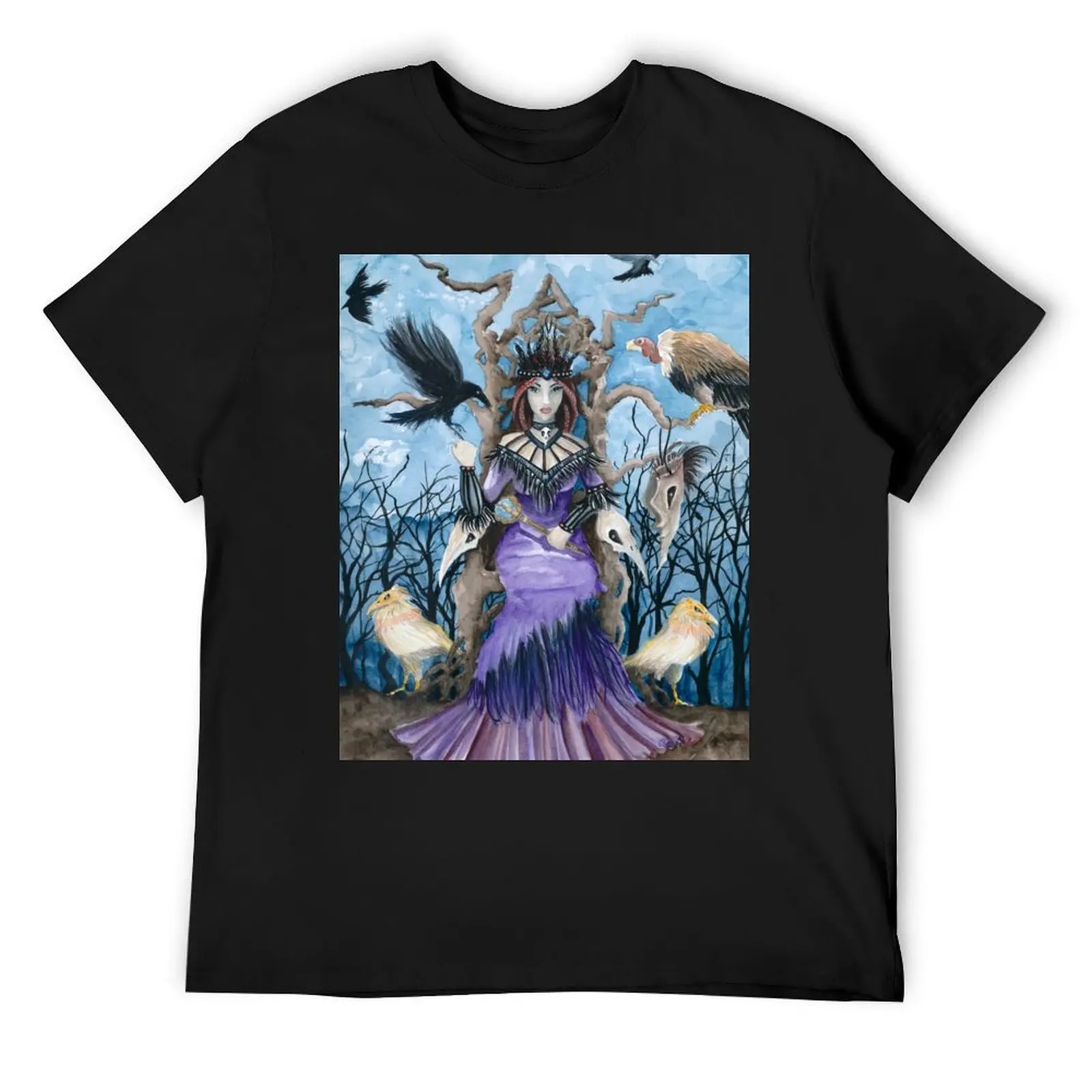 

Our Lady of the Vultures T-Shirt plus size clothes Short sleeve tee basketball graphic tees graphic tee shirt men t shirt