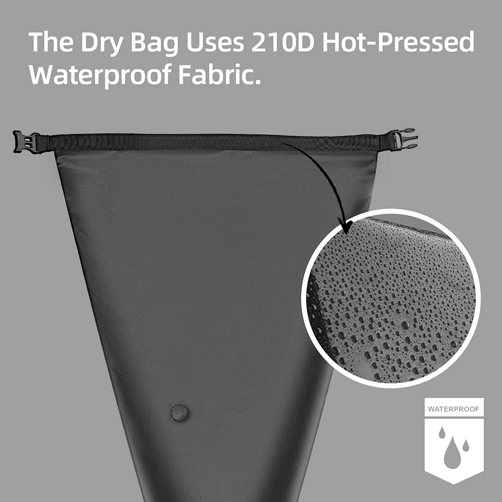 ل Rhinowalk البرية سلسلة X 2-Piece مقاوم للماء سرج دراجة حقيبة 14 لتر دراجة تسخير مع حزمة جافة للدراجات الحصى #3