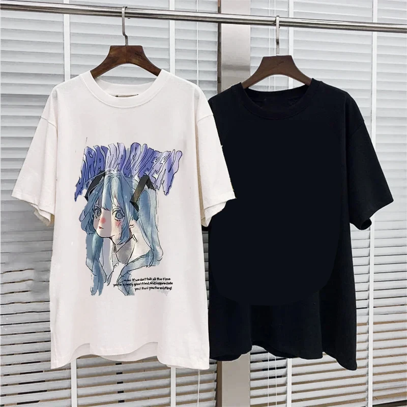 

Attack on Titan Anime Kawaii T-shirt Loose Short Sleeve Aesthetic Y2k Tops Tee Oversized Women T-shirt Clothes Goth