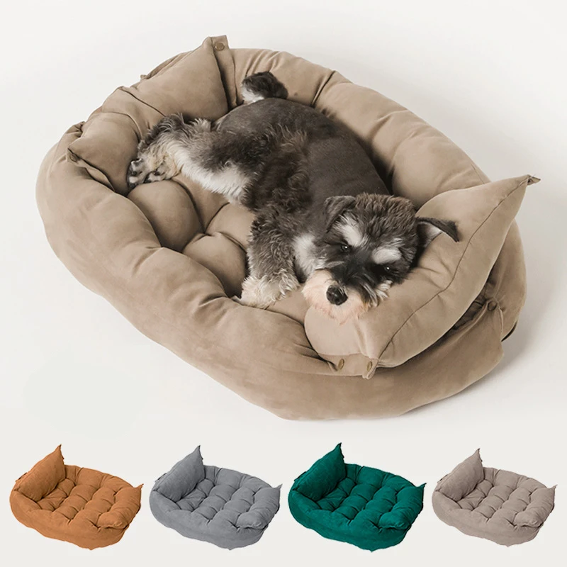 Pet Supplies Wholesale Washable Luxury Large Durable Comfortable Calm Cute Big Cat Pet Dog Bed Other Pet Supplies