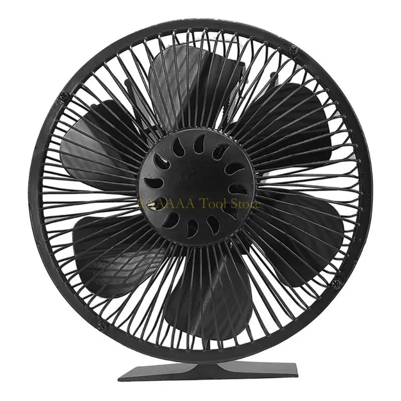 

A2BE 6 Heat Powered Stove Fan Large Air Volume for Wood Log Eco Friendly