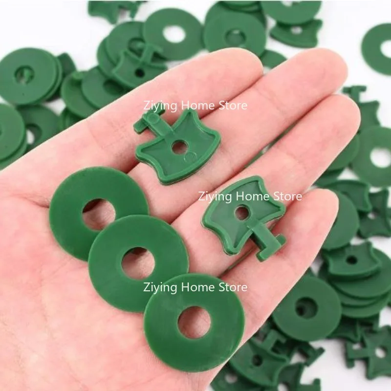 Suitable for Greenhouse Twist Clip, Sunshade Fixing Clip, Bubble Net Fixing Greenhouse 100 Clips+100 Washers