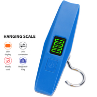 50kg/10g Travel Suitcase Scale Luggage Weight Electronic Hanging Balance Portable LCD Digital Precision Scale For Baggage Bag