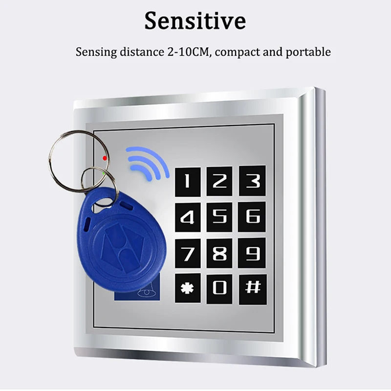 2 шт., перезаписываемые Rfid-ключи T5577