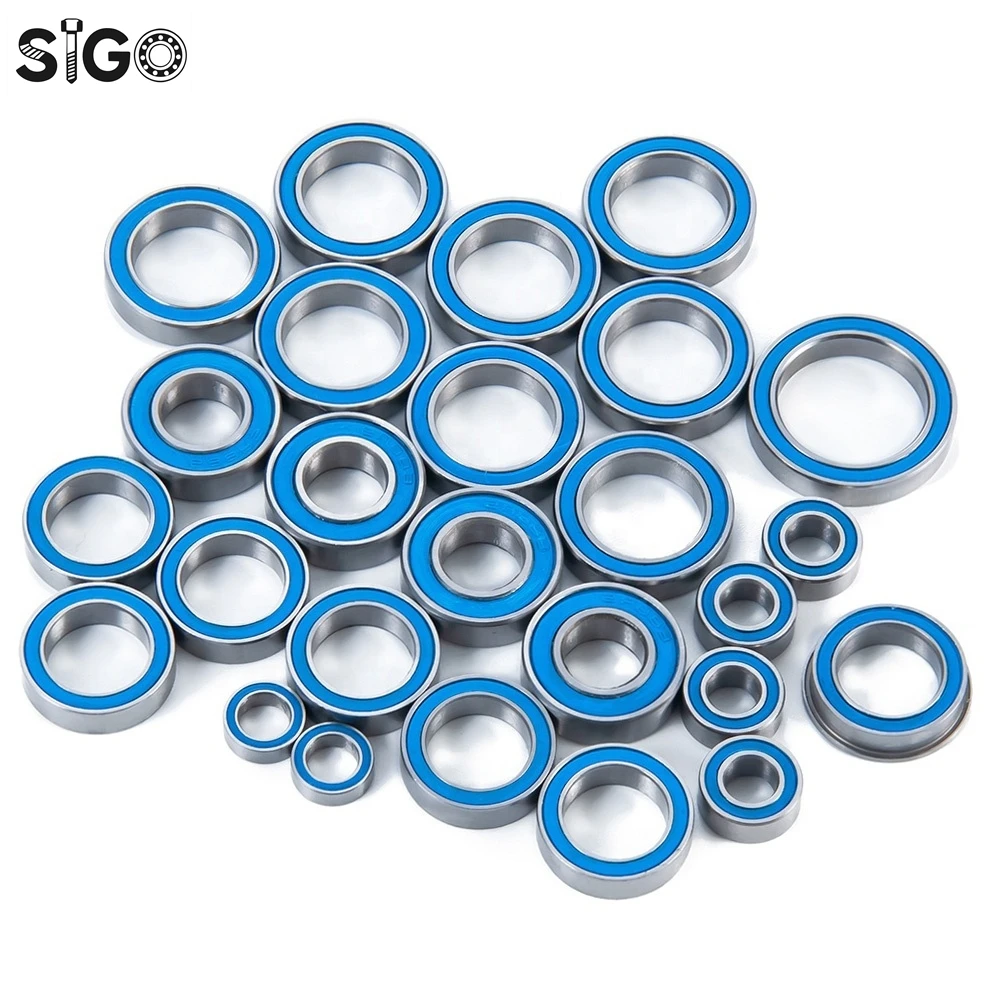 

26PCS Metal Rubber Sealed Bearing Kit for Arrma 4S BLX Kraton & Outcast 1/10 RC Car Parts