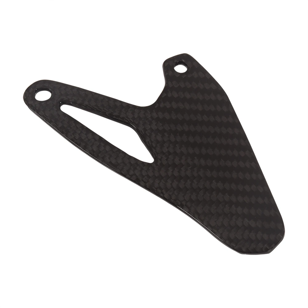 MOTO4U For Ducati Streetfighter S 848 2009 2010 2011 2012 2013 2014 2015 Carbon Fiber Left Heel Guard Plate Rearset Foot Peg