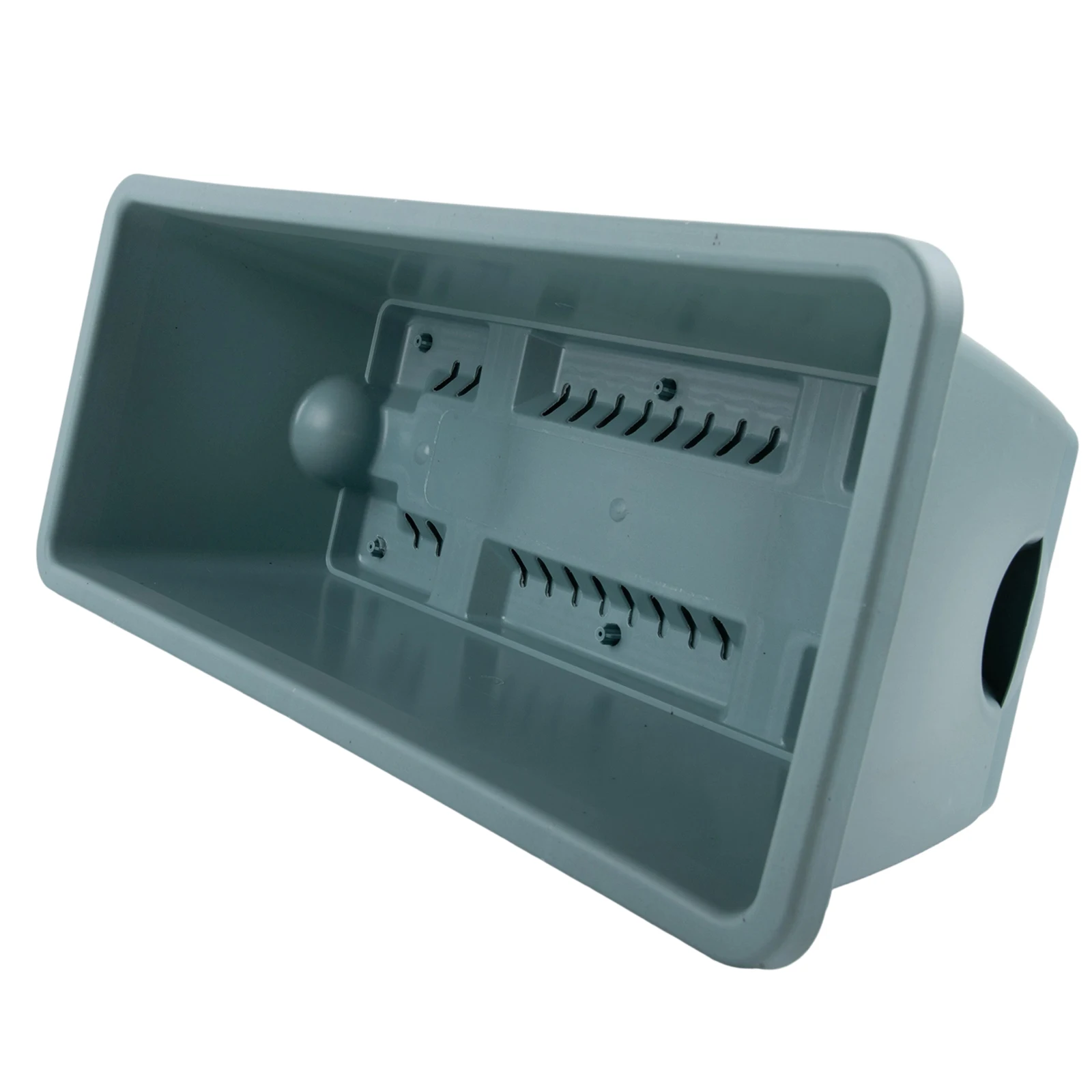 43cm*19cm*15cm Plastic Window Boxes Vegetable Pots Indoor Outdoor Use Lightweight Material Multiple Drainage Holes