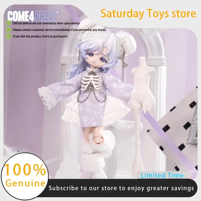 Come4free [Guofeng-serie] poppenkleertjes - 70% gereduceerde zoete stijl, compatibel met Ob11- en Bjd-poppen Trendy speelgoed Modieus cadeau