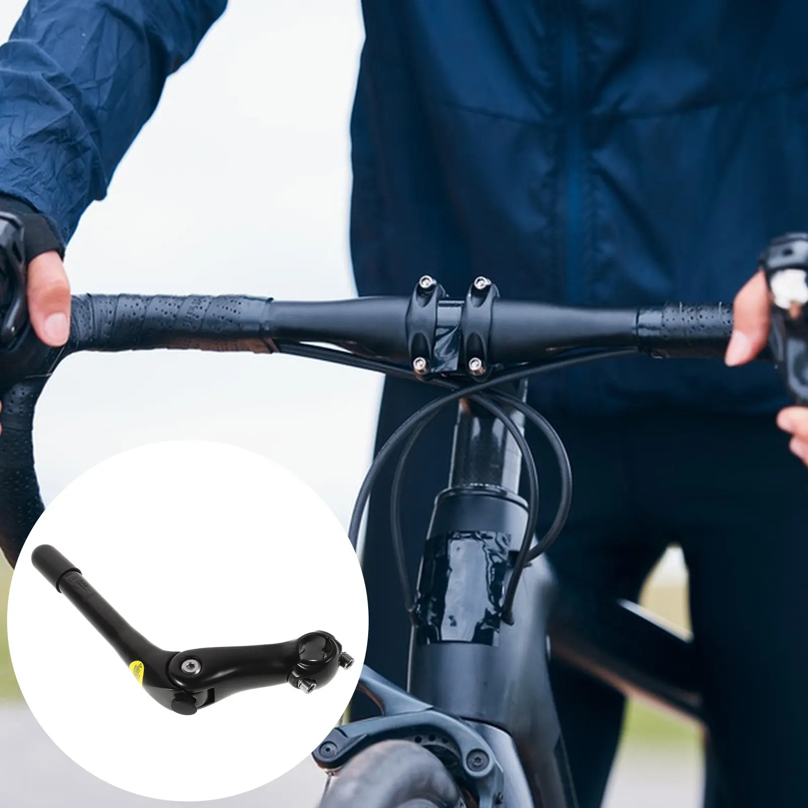 

Регулируемый вынос руля для велосипеда 22,2 мм из алюминиевого сплава для горных и шоссейных велосипедов, быстрое регулирование высоты, комфортная посадка