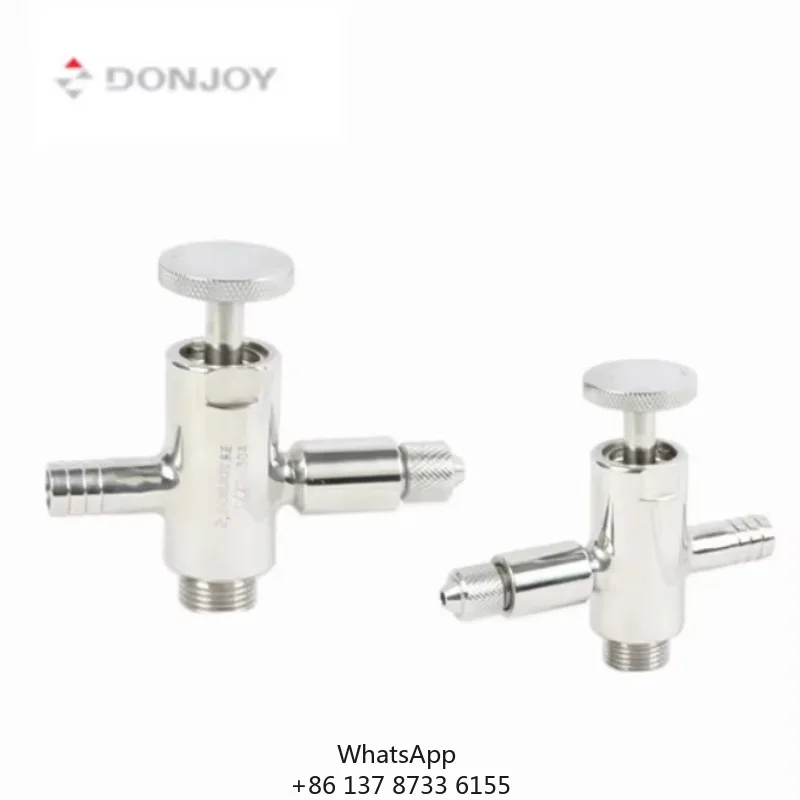 DONJOY Sanitary Visible Level Gauge Valve Stainless Steel Sampling Valve Sampling Valve