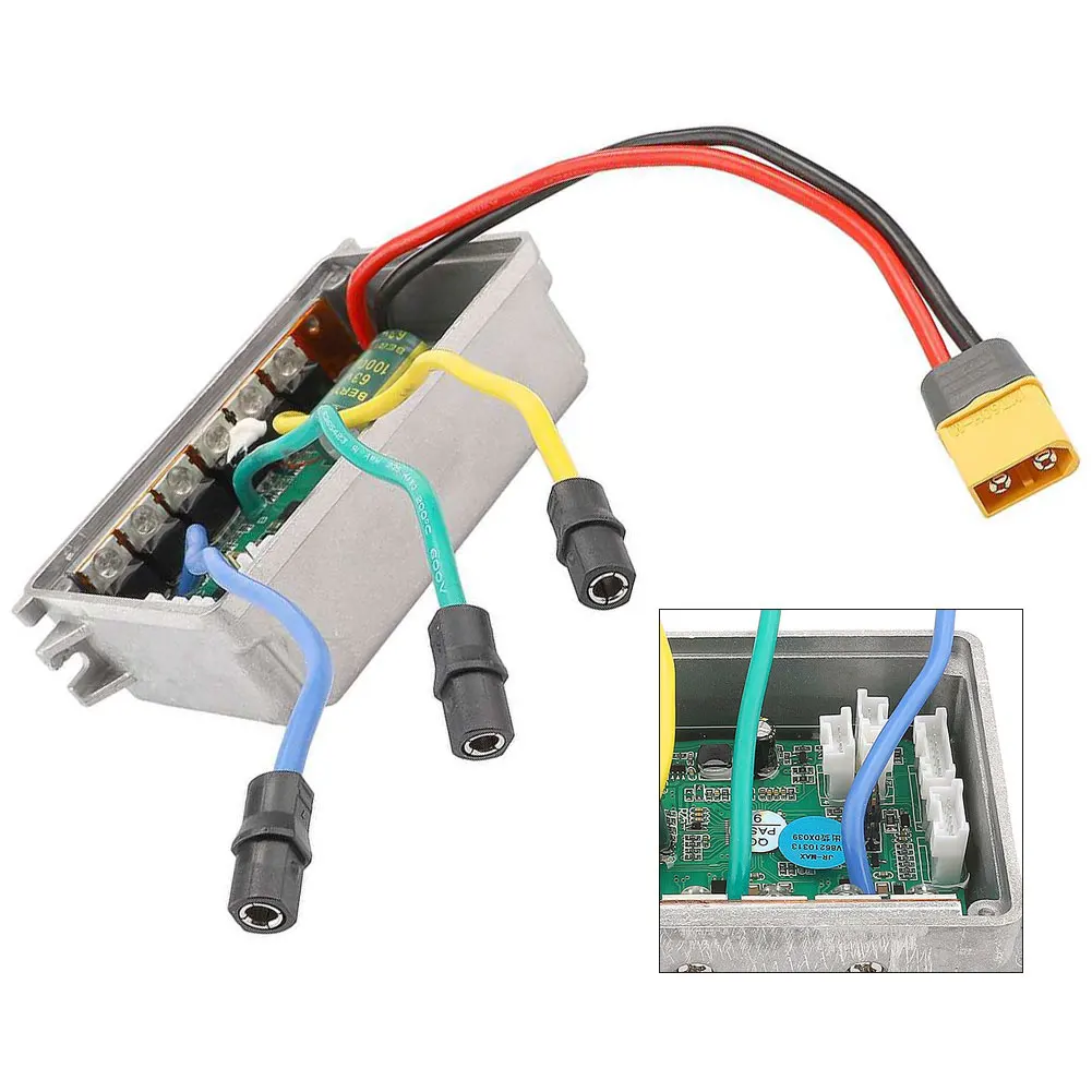 

Electric scooter controller for Ninebot G30 Max G30D with aluminum alloy casing and compact design for easy installation