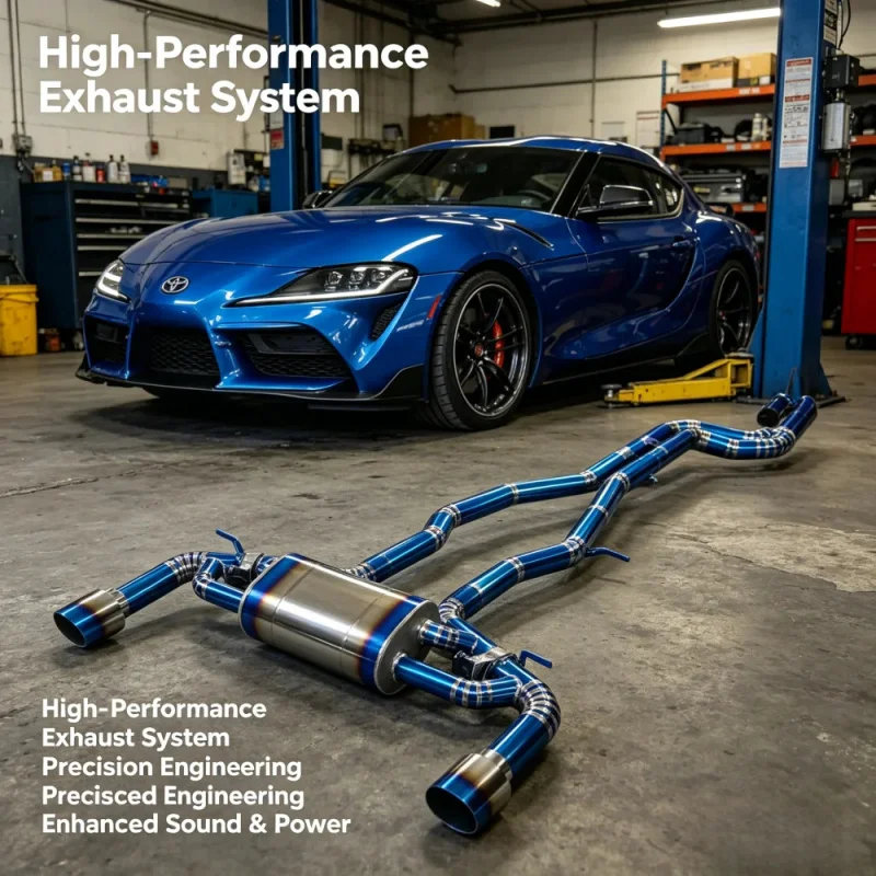 

Выхлопная система OEM Catback из титанового сплава для тюнинга Toyota Supra 3.0T 2019-2024
