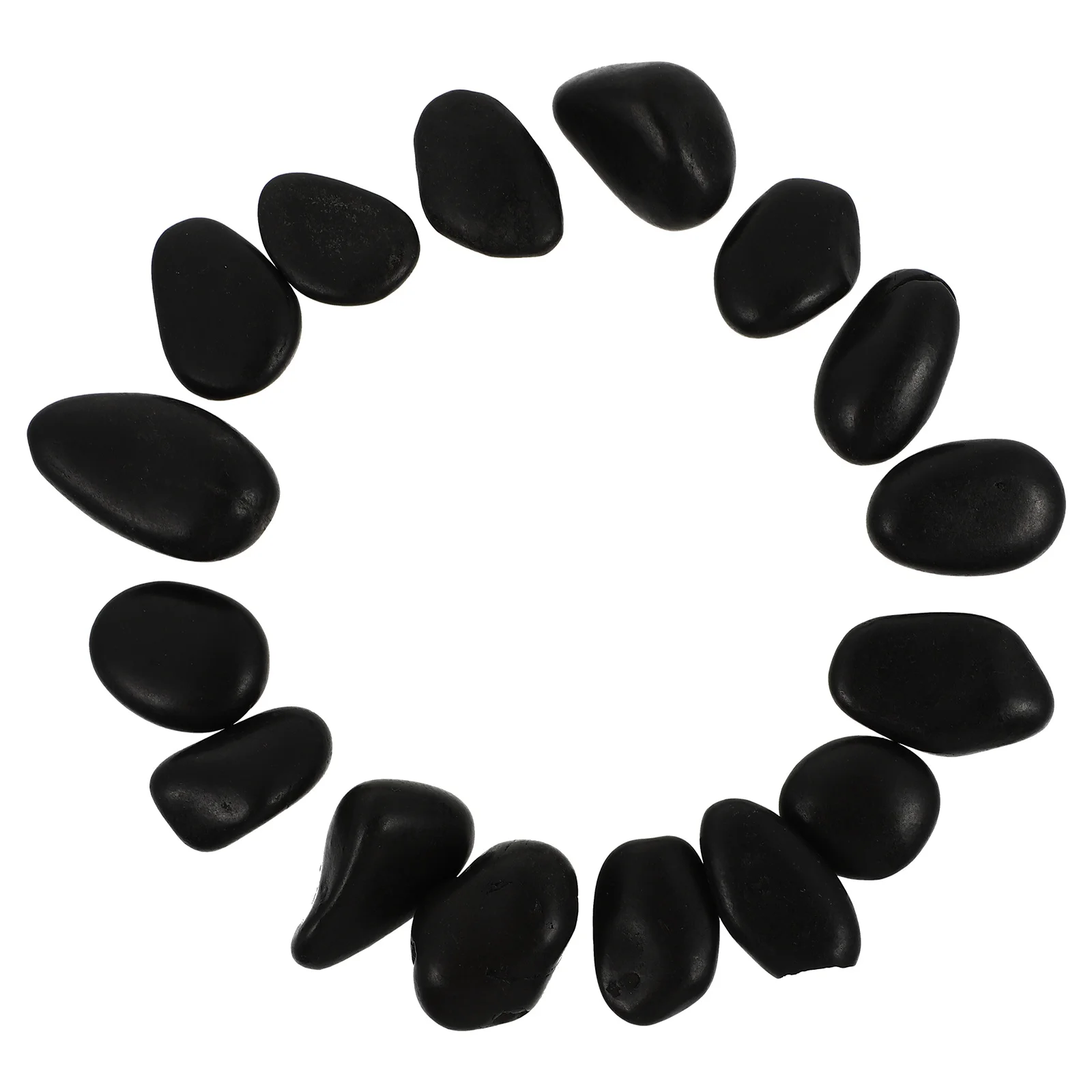 

16Pcs Hand Painting Smooth Rocks DIY Craft Set Different Sizes Doodling Art Stones for Decoration Painting Rocks