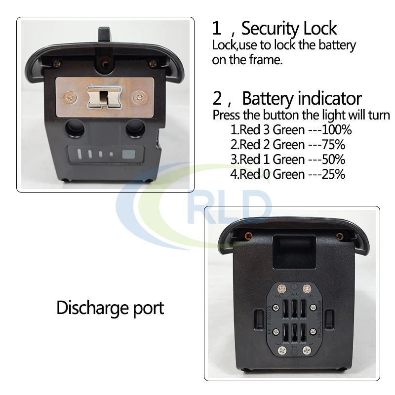 Rhino7 Reention Li-ion E-bike battery 21700 36V 48V 17.5Ah 14Ah 24Ah 30Ah 20Ah for Himo LIGHTNING C26 Max 1Up 700 Series Battery