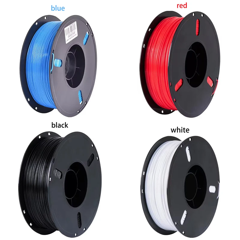 Consumíveis de impressão 3D de alta resistência Petg Consumíveis 1.75mm 1Kg Petg Consumíveis de impressora 3D