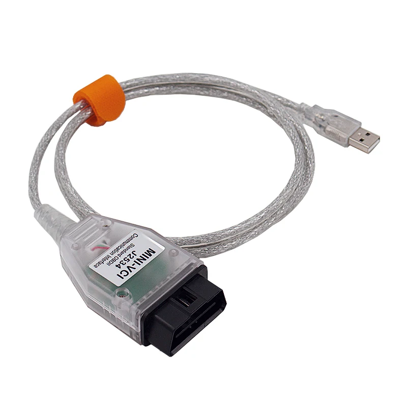 Mini Vci V16.20.023 J2534 For Toyota Lexus USB to OBD2 16pin MINI VCI  Single diagnostic Cable for TOYOTA TIS Techstream