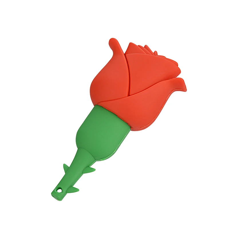 CARTOON 64GB USB Flash Drive rose USB Flash Drive 32G 16GB 8GB 4GB  Pen Drive 128gb Memory Stick CUTE 256GB 512GB 1TB