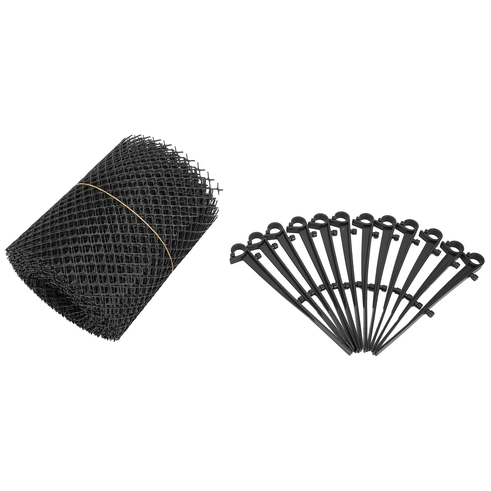 15cmx 6m Mesh Gutter Guard Leaf Protection Mat Guttering Block Leaves Prevent Clogging Garden With Fixing Pin 15cmx