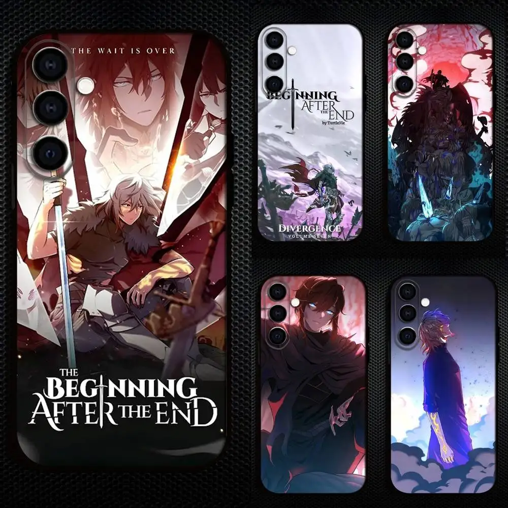 

The B-Beginning A-After The End Phone Case For Samsung Galaxy A73,A72,A71,A70,A53,A52,A51,Others Soft Black Cover
