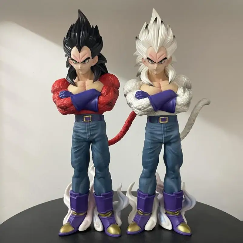 29cm Anime Dragon Ball Z Super Saiyan 4 Vegeta Kampfversion PVC-Actionfigur Sammlermodell Kinderspielzeug Puppe Geschenke