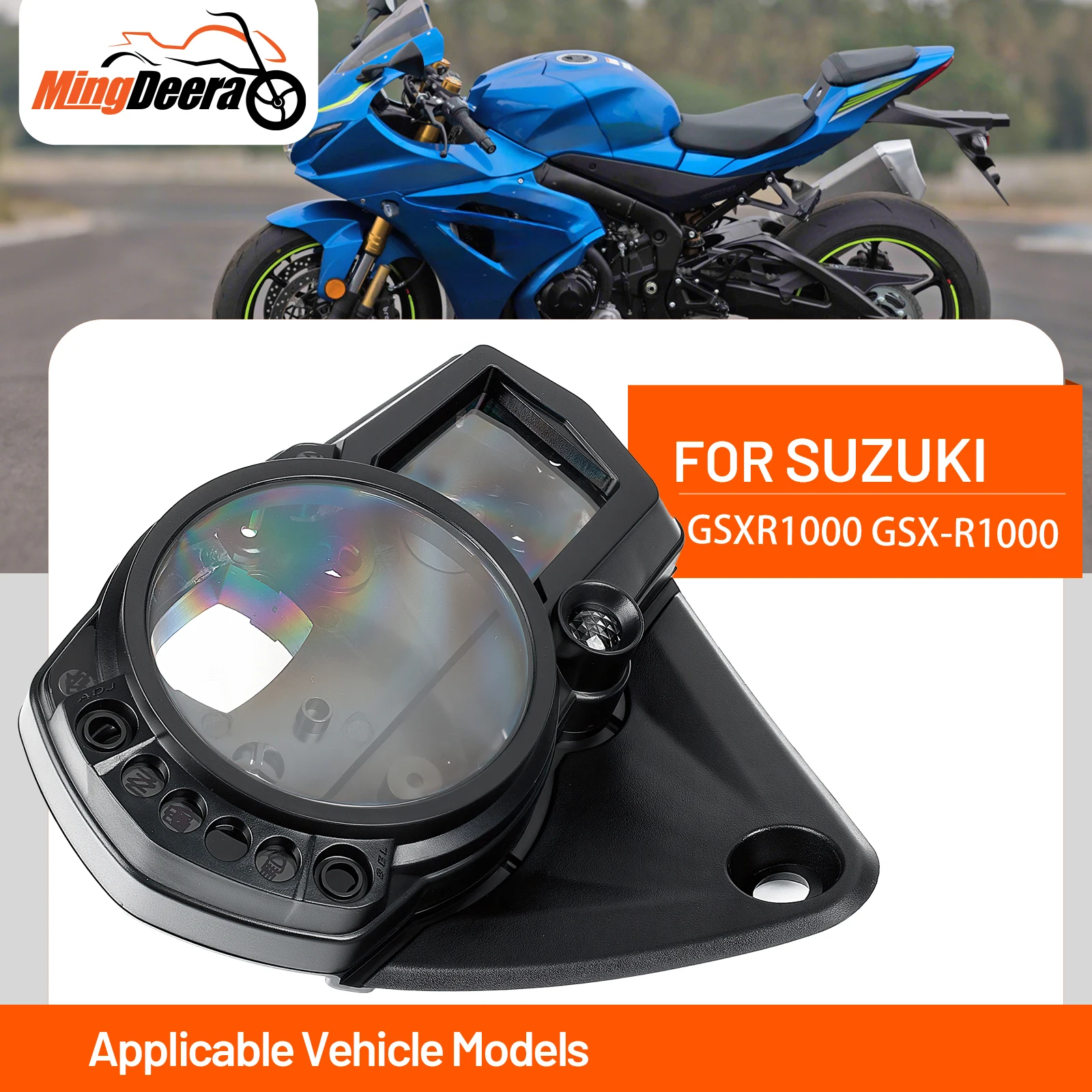 

Motorcycle Speedometer Instrument For Suzuki GSX-R1000 K5 GSXR 1000 2005-2006 Tachometer Speedo Meter Gauge Case Cover