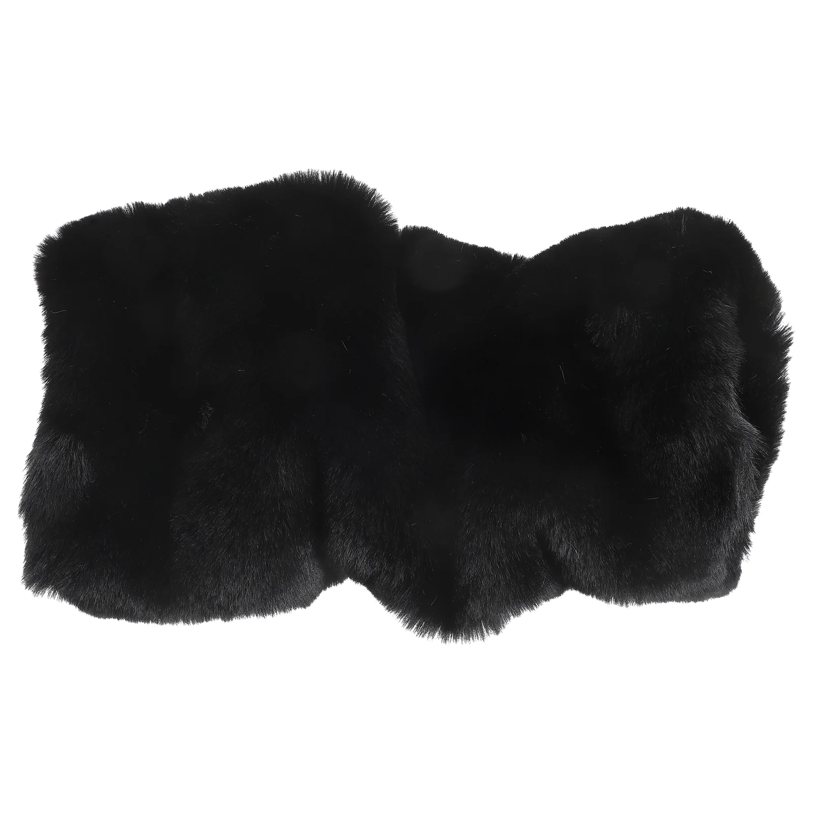 

Warm Hands Muff Autumn Winter Imitation Rex Rabbit Fur Warmer Insulated Plus Plush Thickened Gloves