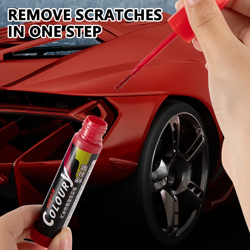 Car Scratch Repair Touch-Up Paint Pen Fast Drying & Long-Lasting Finish Parking Lot Door Dings Repair