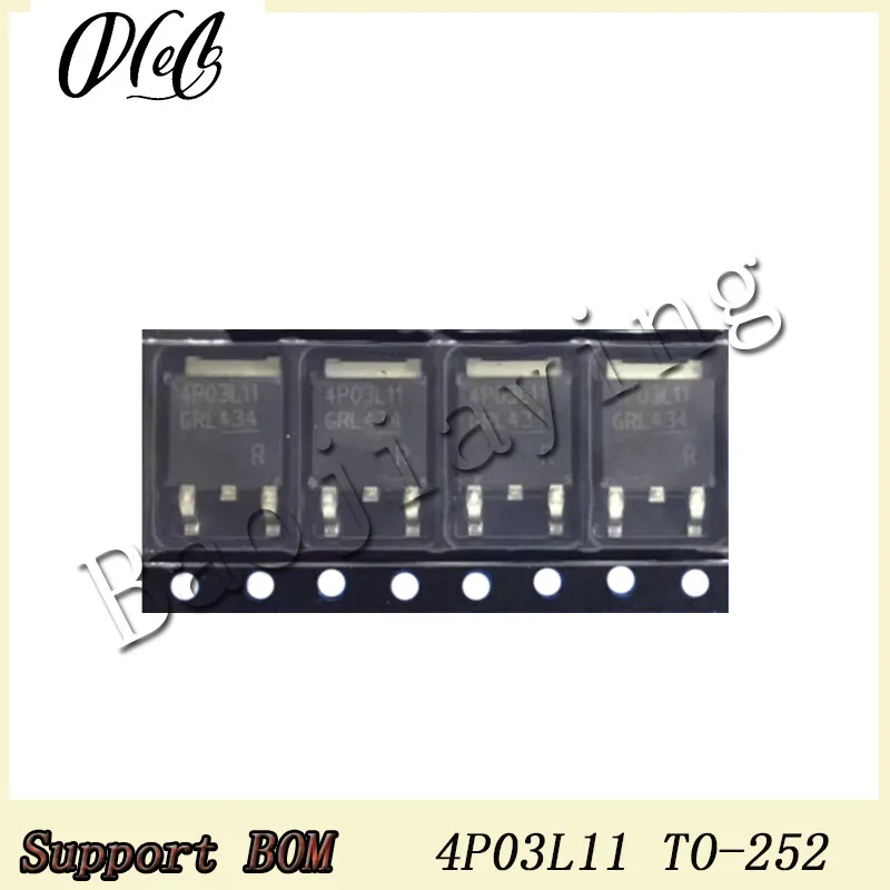 5PCS/Lot 4P03L11 IPD50P03P4L-11 Automotive control shift solenoid valve MOT pipe IC Chip TO-252 30V 50A