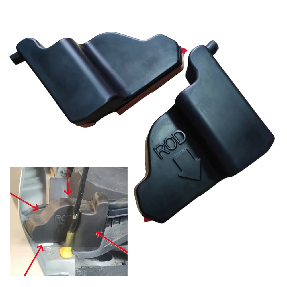 

2 шт., уплотнительная полоса переднего капота автомобиля, уплотнительная крышка капота 864304H001, левая и правая для HYUNDAI H1 Starex 2007-2018, автомобильные аксессуары