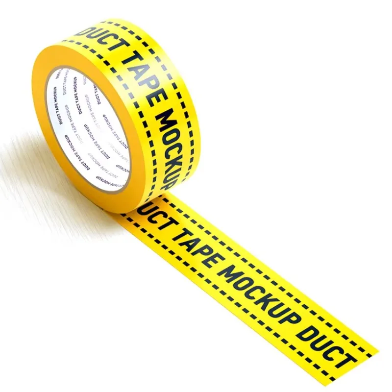 Logo Printed BOPP Adhesive Packing Tape Single 48mm 66m Acrylic Pressure Sensitive for Carton Sealing Company Logo Printed