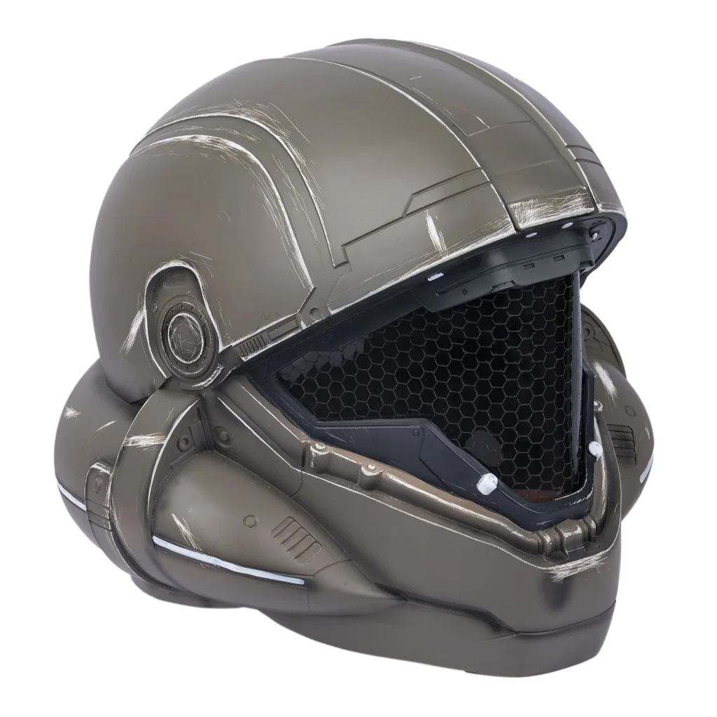Xcoser Halo5 ODST Spartan Buck Helmet Cosplay Props Resin Replica for Adult Halloween Collections