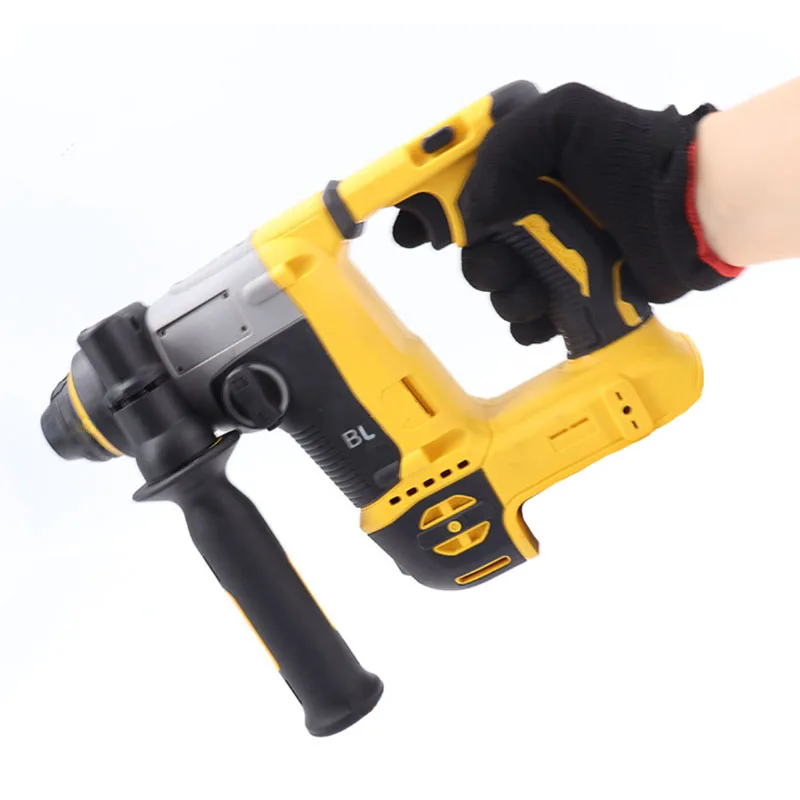 Voor DeWALT 20V Batterij Borstelloze Boorhamer Draadloze Impact Hamer Boor Een hand Elektrische Boren Beitelen Power tool