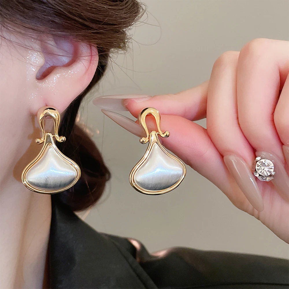 

Fashion Temperament Silver Needle Water Drop Earrings for women's Girl party gift Jewelry wholesale