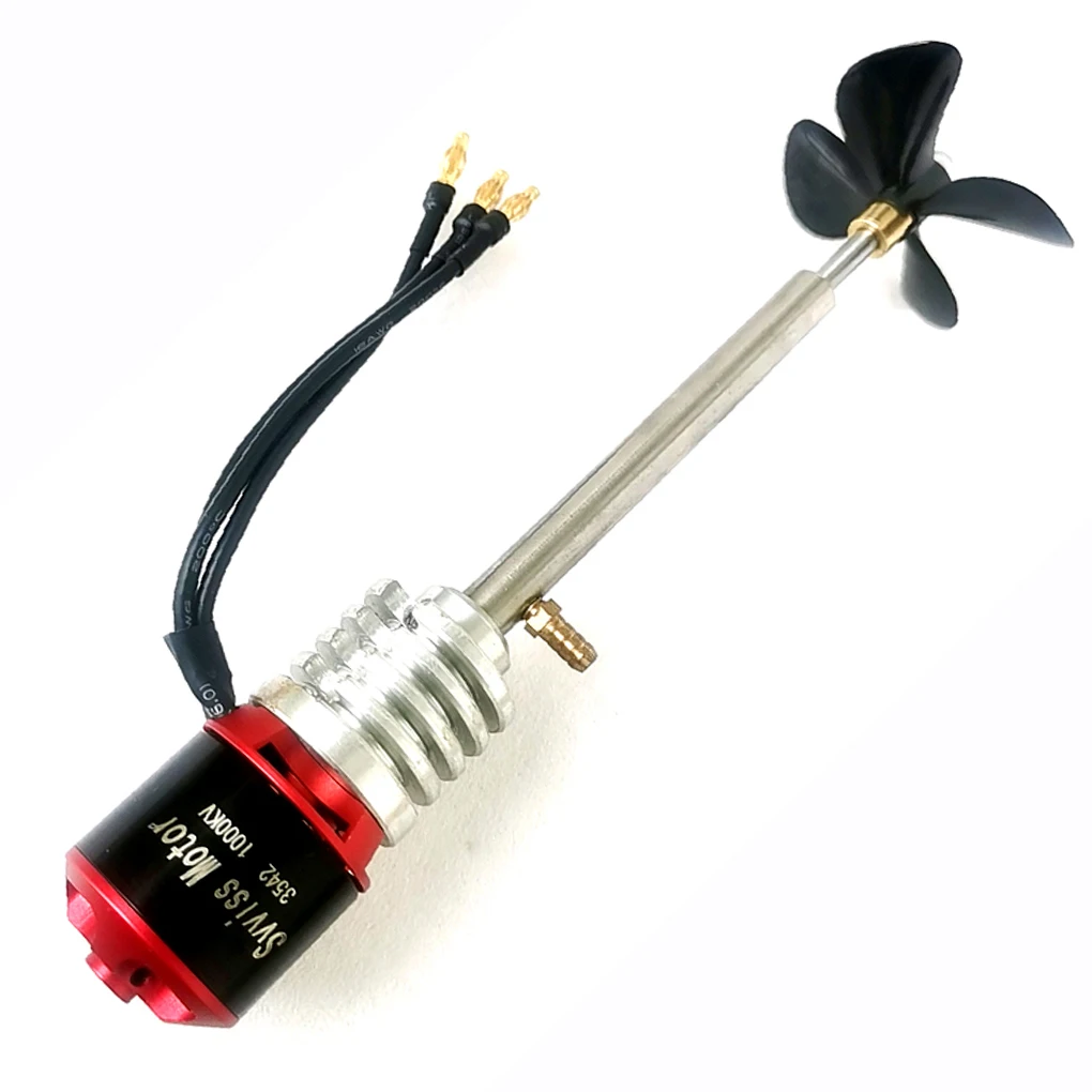 3542 Brushless RC Boat Motor 3-4S 16000RPM Underwater Thruster Motor 3-blades Propeller Kit for DIY ROV Robot Model Boat Submari
