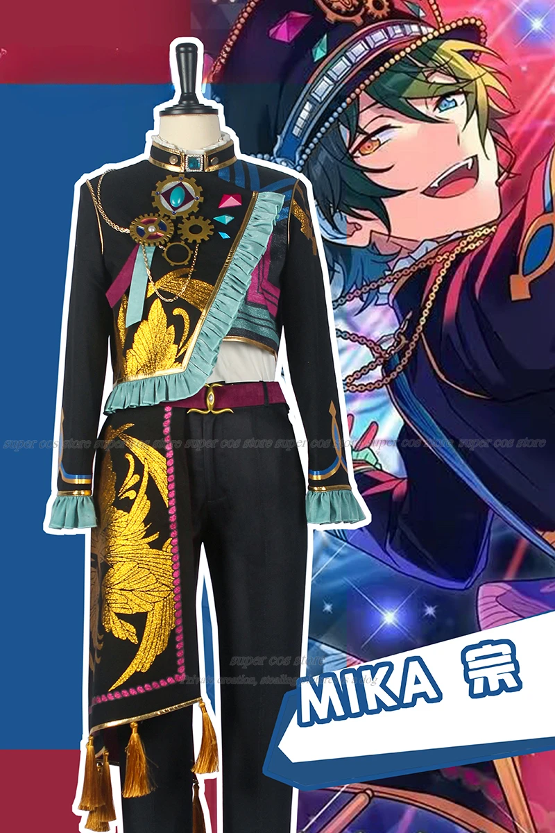 Ансамбль Stars 2, Валькирия Кагехира Мика/Ицуки Шу, игровой костюм, великолепный костюм для косплея, наряд для ролевых игр на Хэллоуин