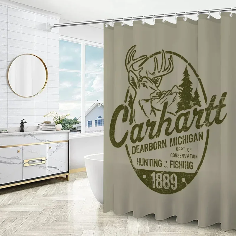 Curtains in the Bathroom Curtain for Quarto Laumango CarharttS Shower Curtains for Bathroom Accessories Set Folding Partition