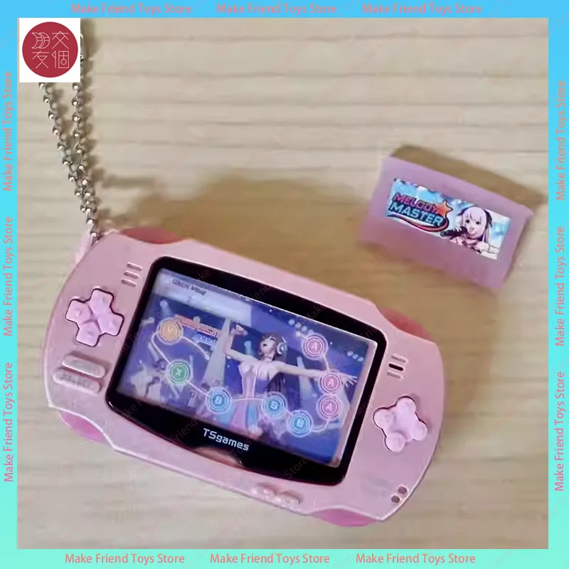 Authentic Japanese Toys Gashapon Mini Voice Recorder Keychain Retro Handheld Recording Toy Model Collectible Capsule Toy