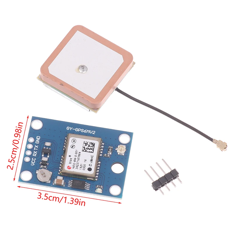 NEW GY-NEO6MV2 NEO-6M NEO6MV2 GPS Module With Flight Control EEPROM MWC APM2.5 Large Antenna Module For 6MV2