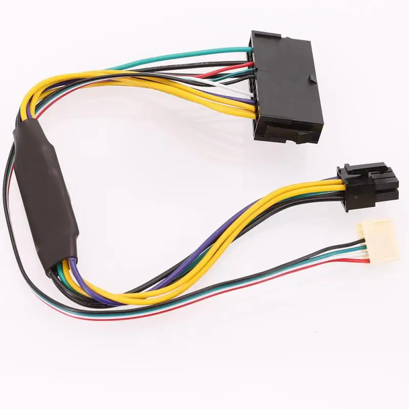 Modular Power Supply Cable ATX 24Pin 24 Pin Female to 6Pin 6-Pin Male Mini 6Pin Connector for HP Elite 8100 8200 8300 800G1