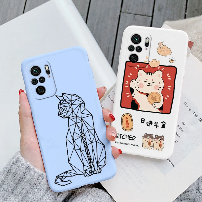 سيليكون حالة ل بوكو M5S PocoM5S M 5S الغطاء الواقي لينة TPU لطيف الكرتون القط البومة كوكه أكياس فوندا ل Xiaomi بوكو M5S