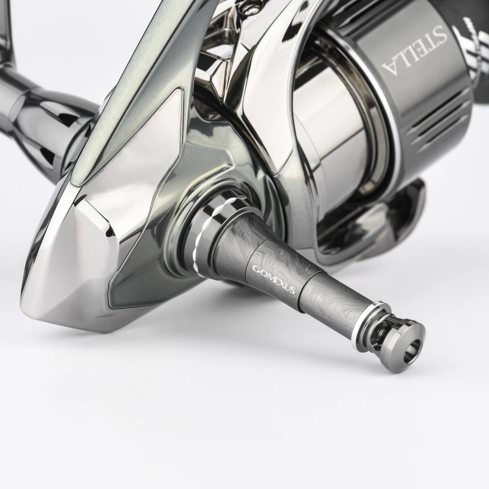 حامل بكرة دوارة من Gomexus قابل للطي لـ Shimano Vanquish Stella Stradic Daiwa Exist 19 Certate LT 1000 - 4000 بكرة حماية 48 مم