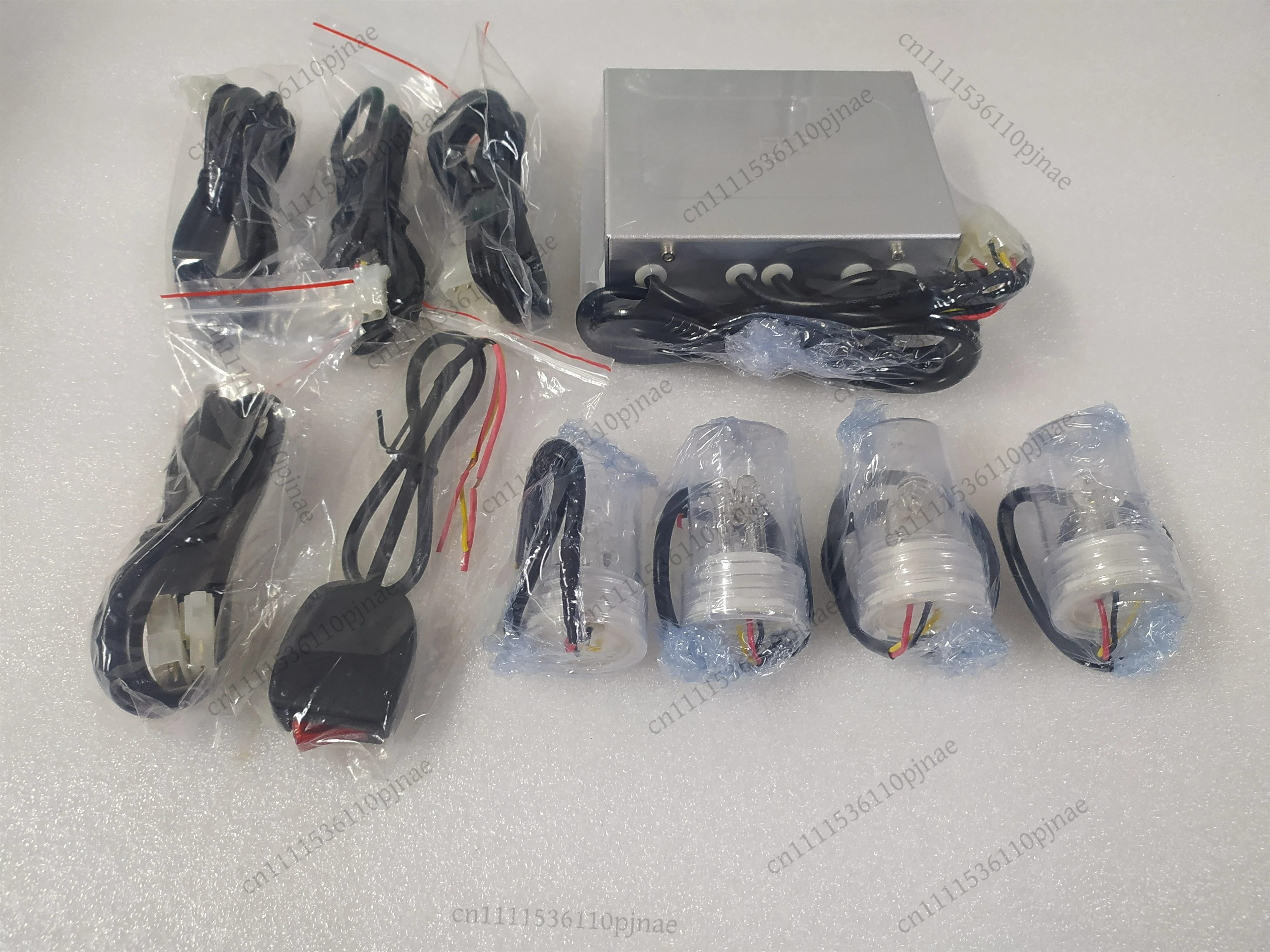 

High intensity 4 heads 20W Car Xenon Strobe light kits,Hide away Warning light with control switch,Traffic light,waterproof