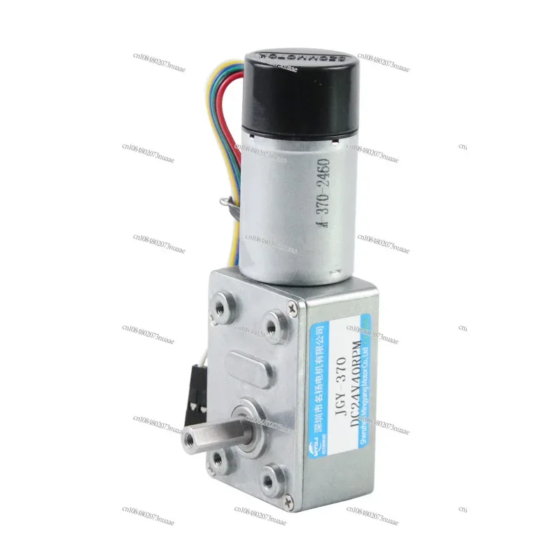 

Одновальный вал с червячной передачей энкодера, мотор-редуктор постоянного тока 12 В, 24 В, 6 В, маленький двигатель